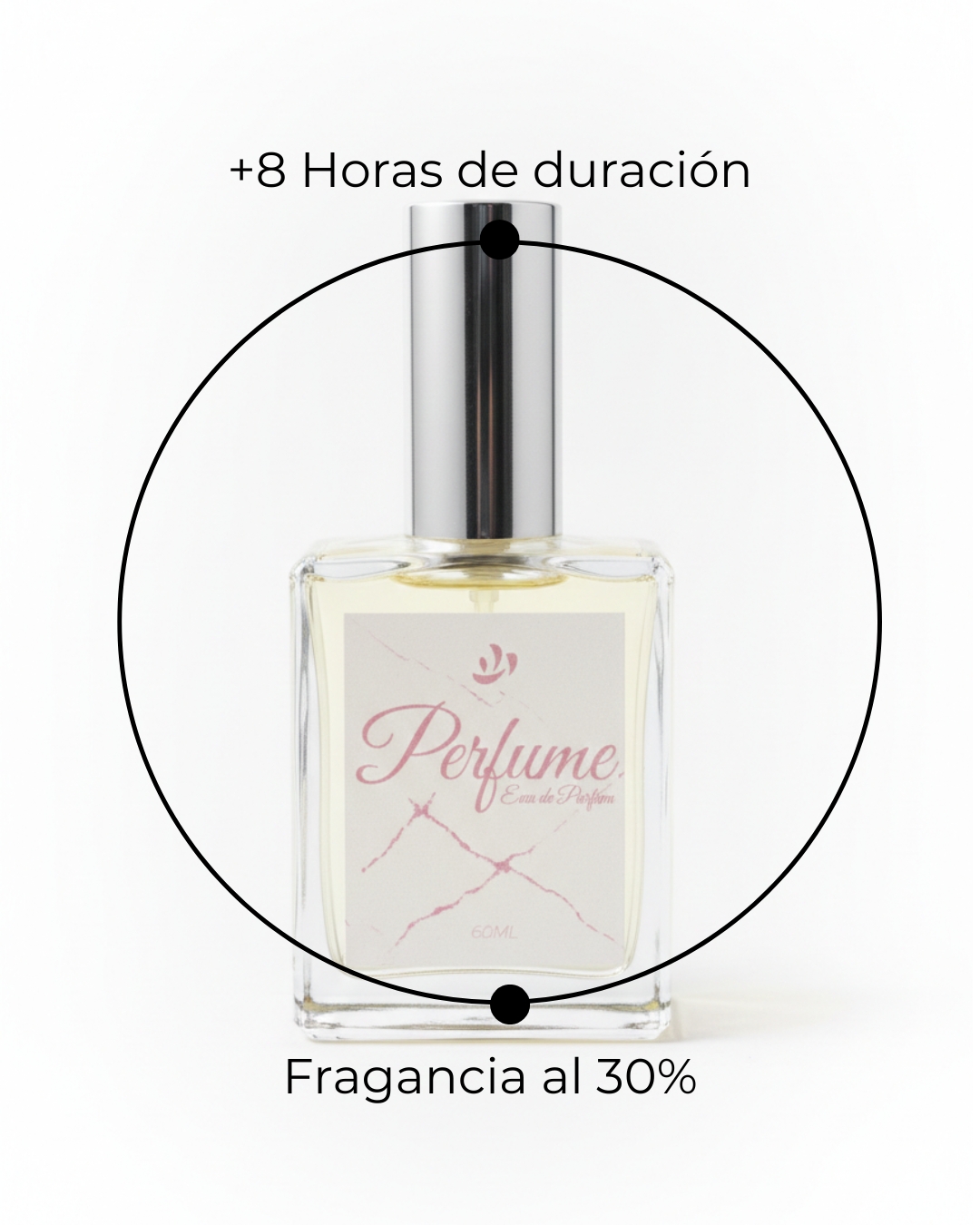 Perfume Elixir Mujer 60 ML Fragancia 30% - Imagen 2