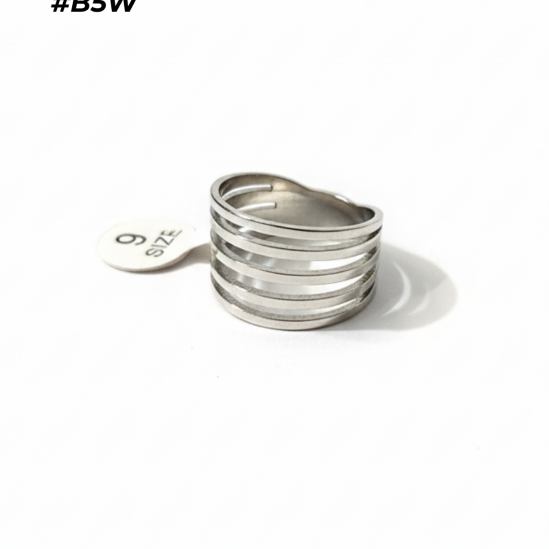 anillos-plateados-acero-inoxidable
